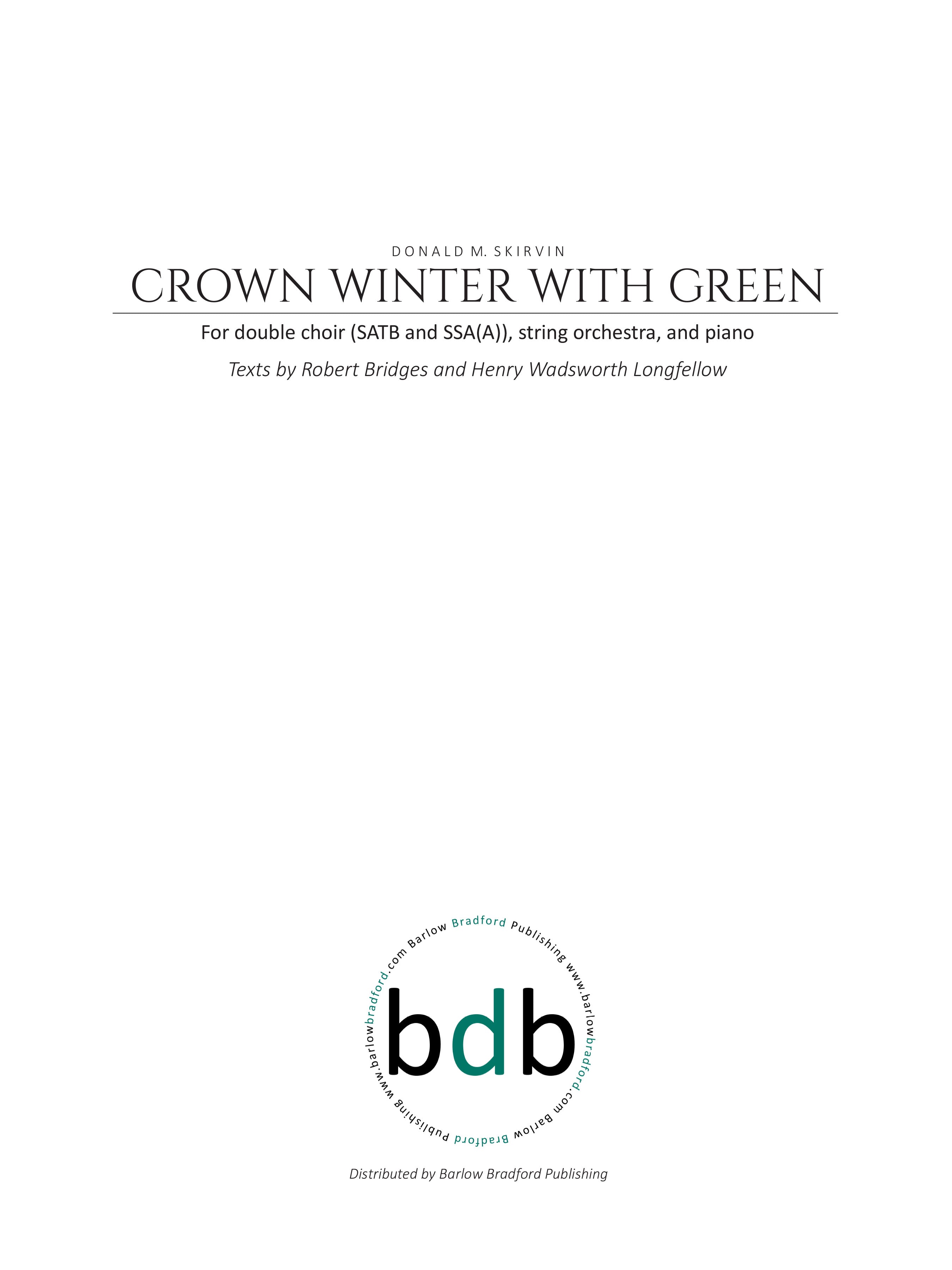 Crown Winter with Green