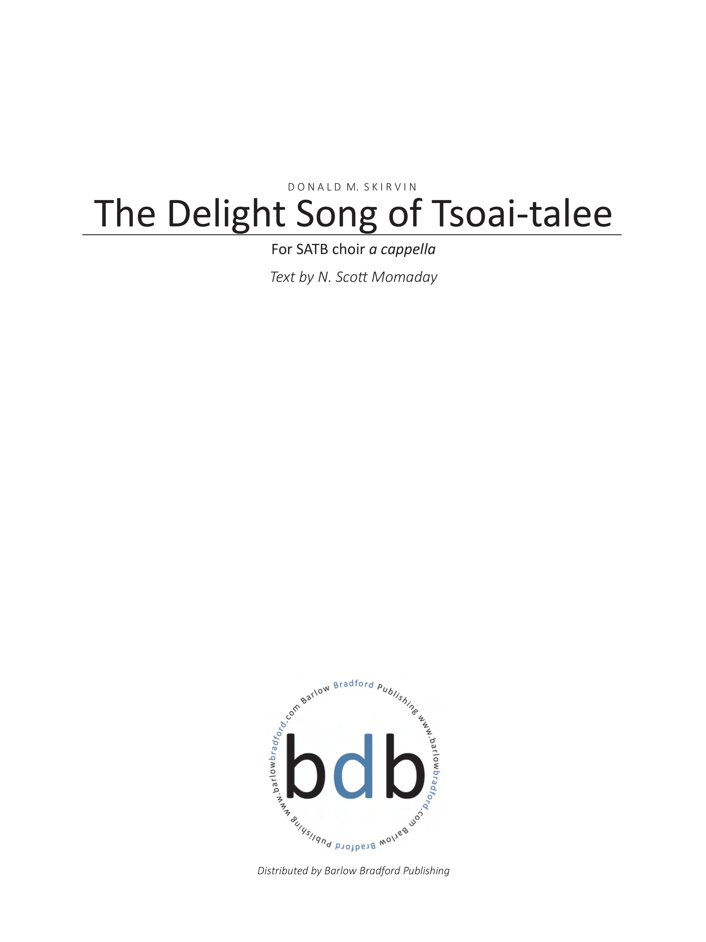 The Delight Song of Tsoai-talee